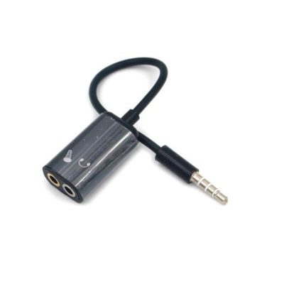Adaptador 1 A 2 3.5mm Salida/Audio+Microfono