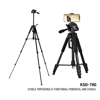 Trípode Multifuncional Ligero, Portátil y Robusto -KOOSDA KSD‑780