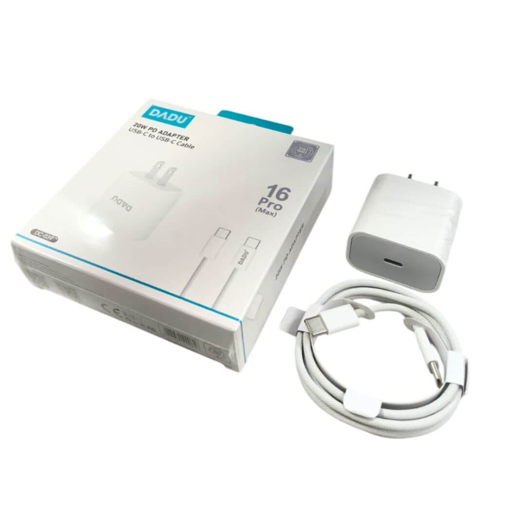 Cargador de celular PD 20W con cable usb-c - Imagen 2