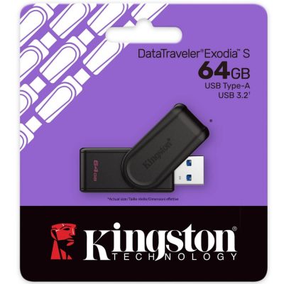 Kingston – Unidad flash USB 3.2 Gen 1 de 64 GB
