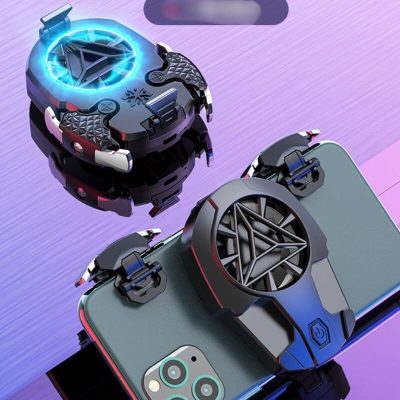 Enfriador con Ventilador + Gatillos para PUBG/Free Fire