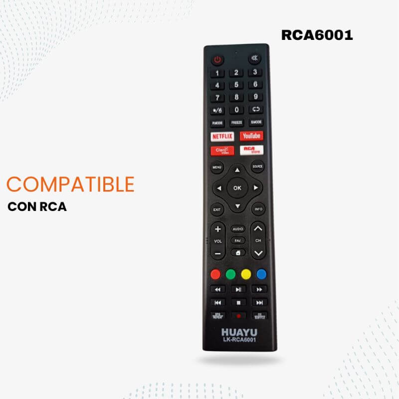 Control remoto para television RCA