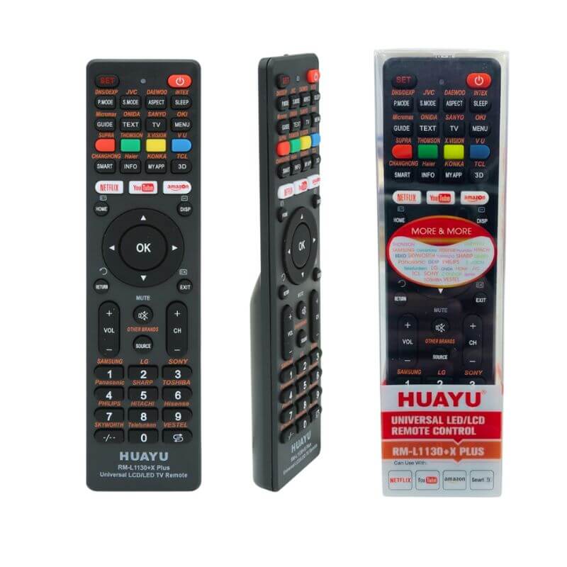 Control remoto universal de television Huayu RM-L1130+X PLUS