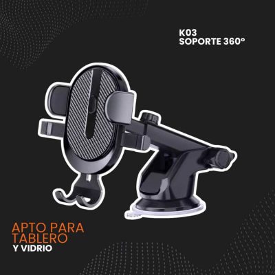 Soporte Universal para Celular con Ventosa