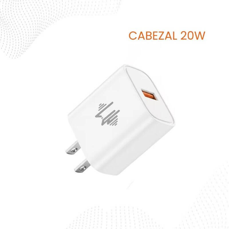 Cargador para Celular con Puerto USB 20W