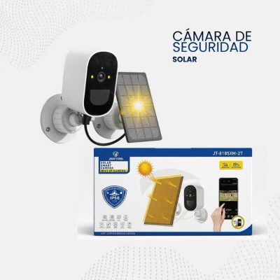 Cámara IP con panel solar Wi-Fi