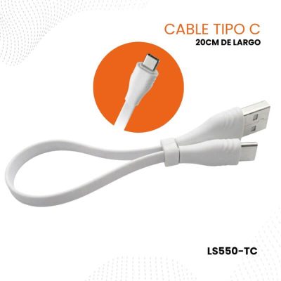 Cable USB a Tipo C 20cm LS550-TC