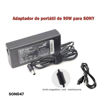 Cargador Laptop Sony 19V 4.7A 6.5*4.4MM 90W