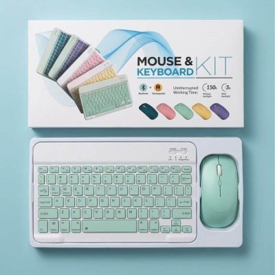 Kit Teclado y Mouse Bluetooth Recargables