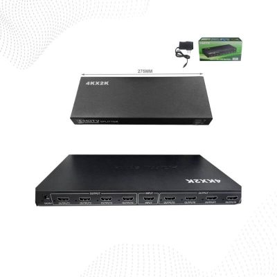 Splitter Hdmi 1 entrada – 8 salida, 4K*2K