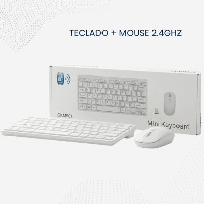 Combo Inalámbrico Teclado + Mouse 2.4GHz | GKM901