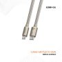 Cable DADU USB-C a USB-C 65W Carga Rápida 1 Metro