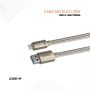 Cable DADU USB-A a Lightning 25W Carga Rápida 1 Metro