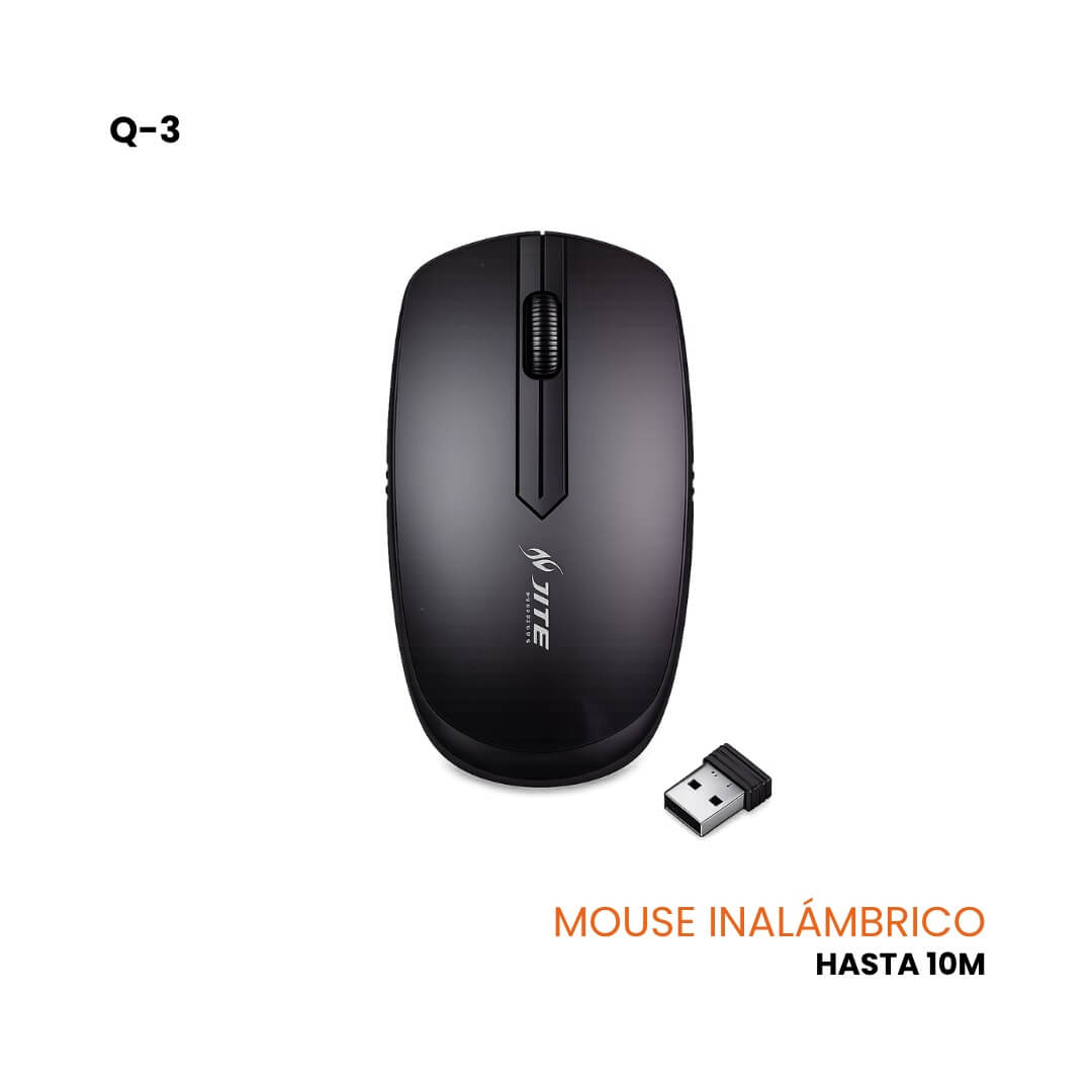 Mouse Inalámbrico JITE Q-3 2.4GHz