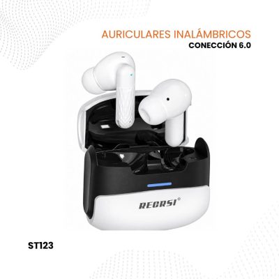 Audífonos Inalámbricos con Estuche de Carga – RECRSI RE-ST123