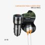 Cargador para Auto PD 65W + QC 3.0 con Cable Tipo C a Tipo C
